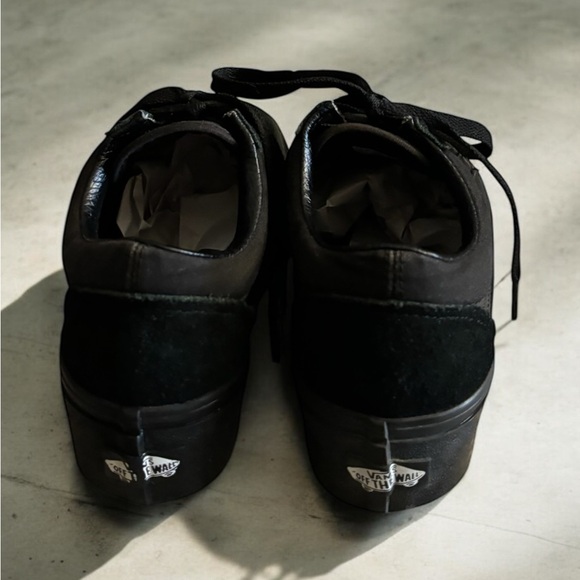 Vans Old Skool Stackform Platform Women's Black Sneakers. - Picture 8 of 11